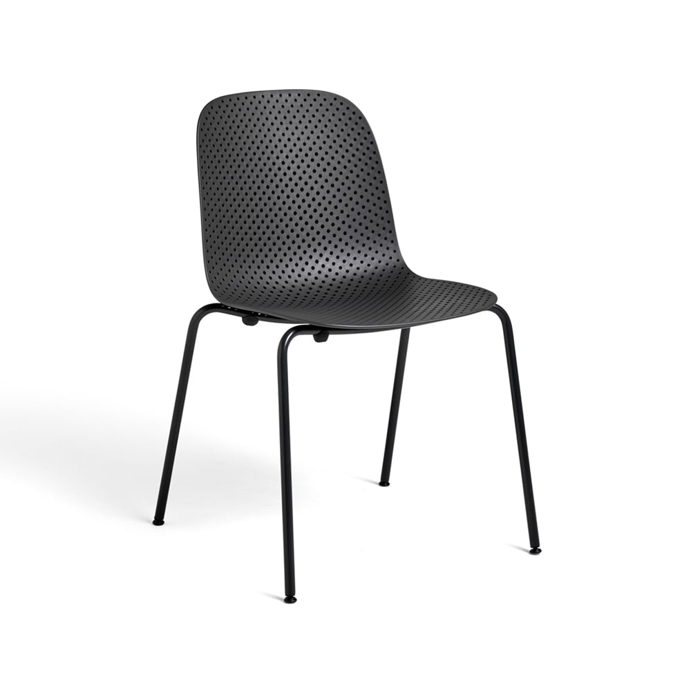 HAY 13Eighty stol Soft black-graphite black | Skandinavisk Design | Stoler | Svart