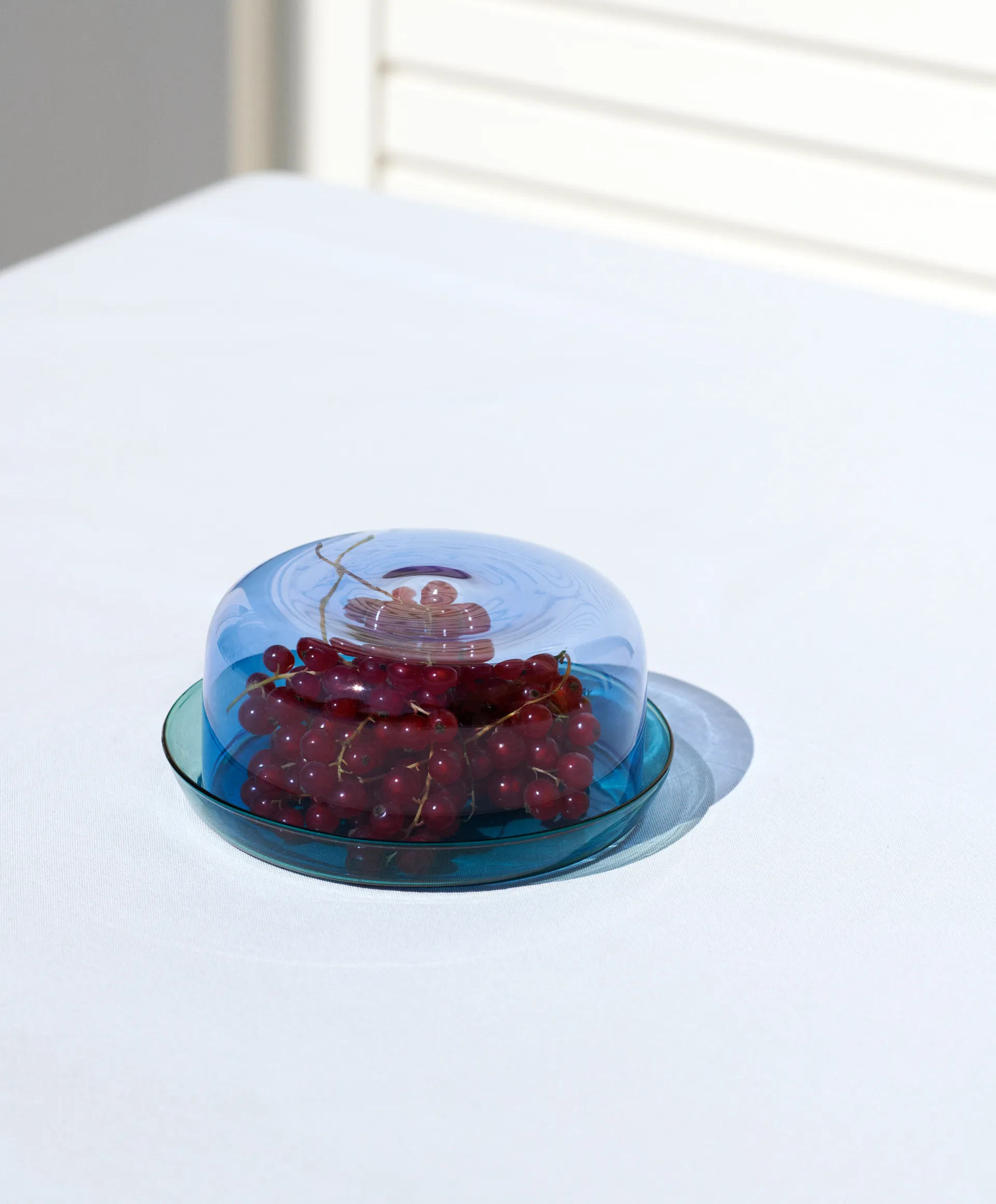 2-in-1- serveringssett skål og fat, Light blue-aqua HAY