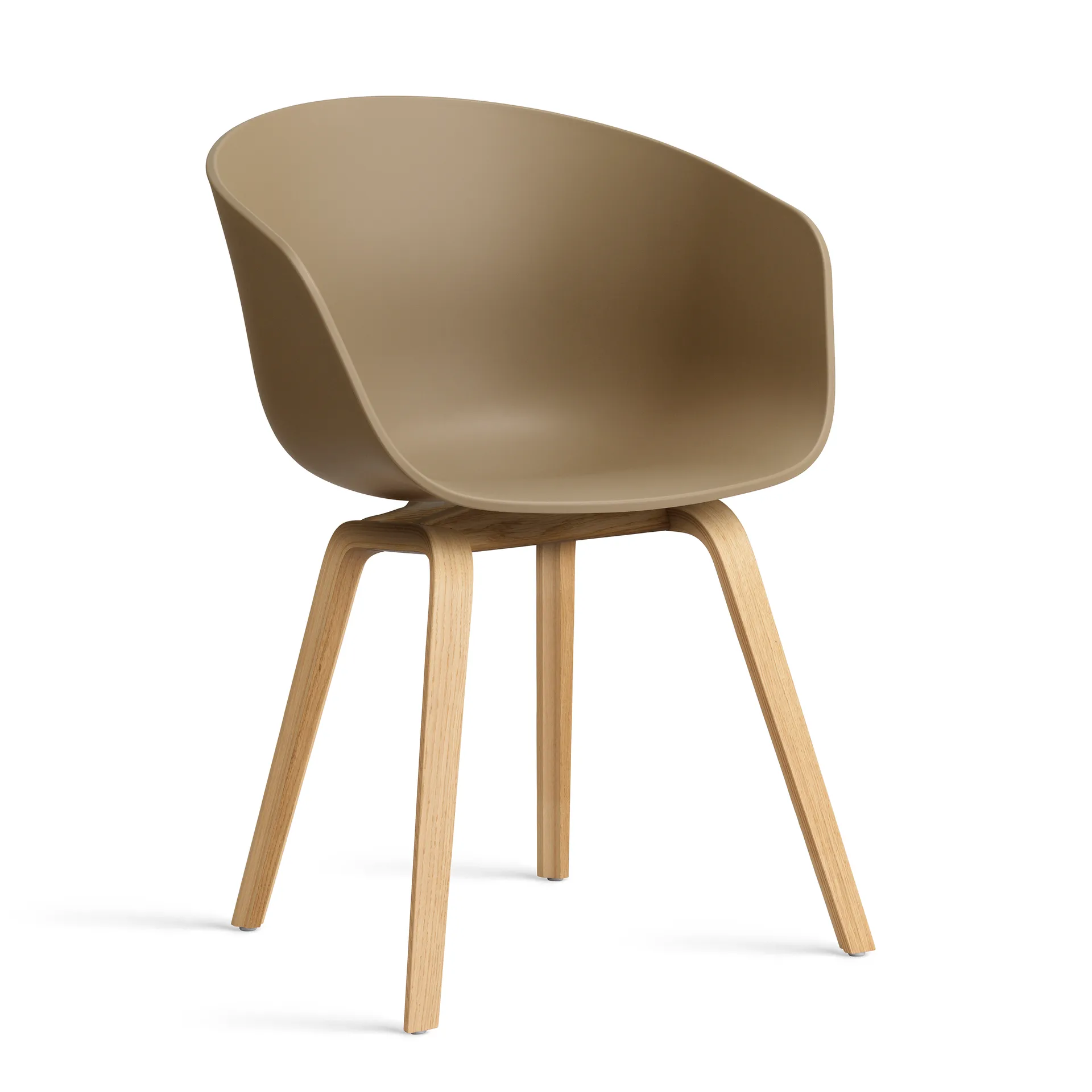 About a Chair 22 stol 2.0, Clay-lakkert eike-stativ HAY