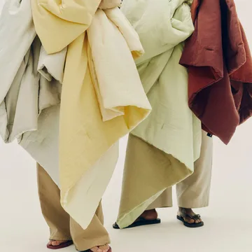 Air Quilt pledd - Mint green, 140x200 cm - HAY