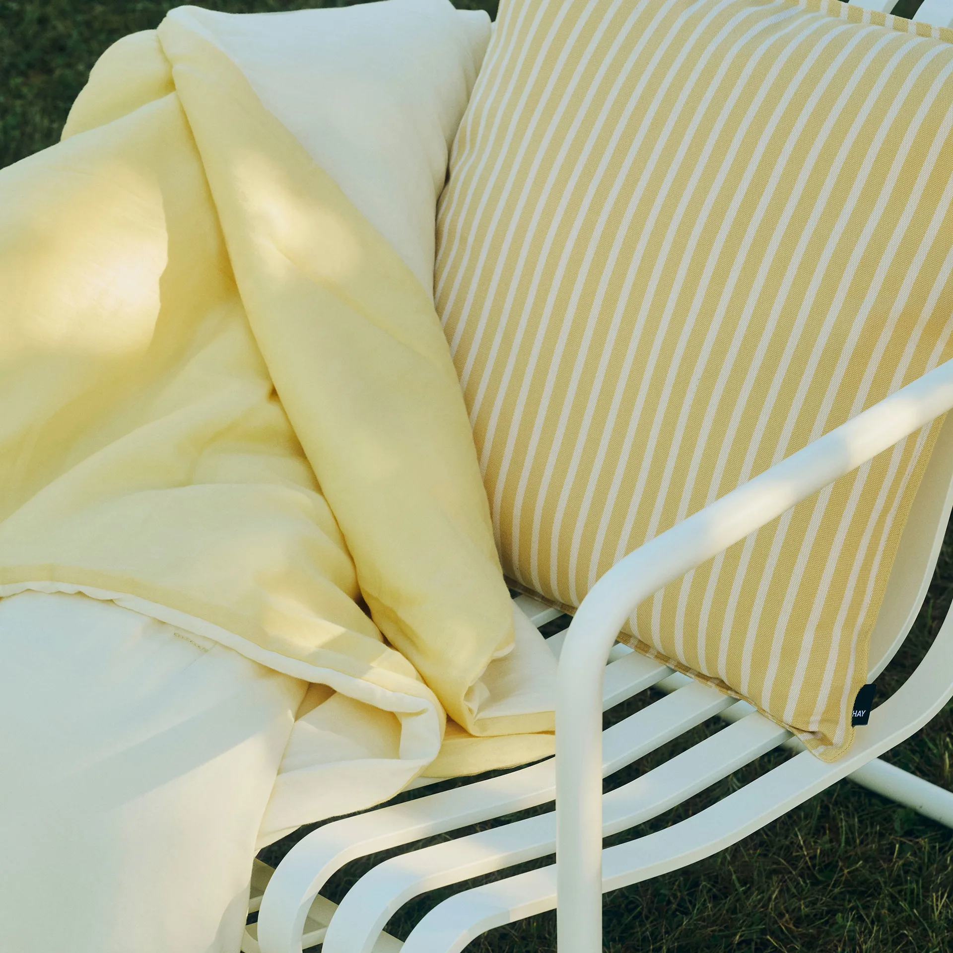 Air Quilt pledd, Soft yellow, 140x200 cm HAY