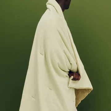 Air Quilt pledd - Soft yellow, 140x200 cm - HAY