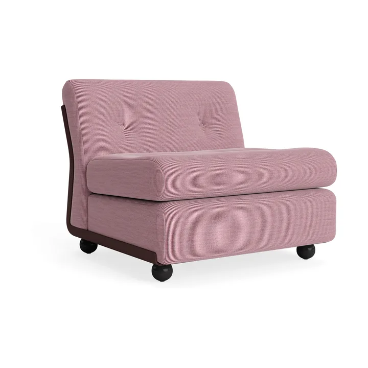 Amanta sofamodul - Burgundy red-yuma 1851, 1-seter/lenestol - HAY