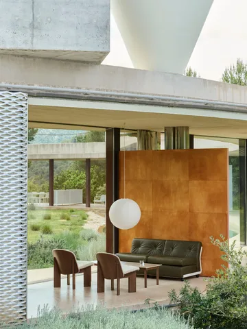 Amanta sofamodul - Cream beige-sense forest, 2-seter - HAY