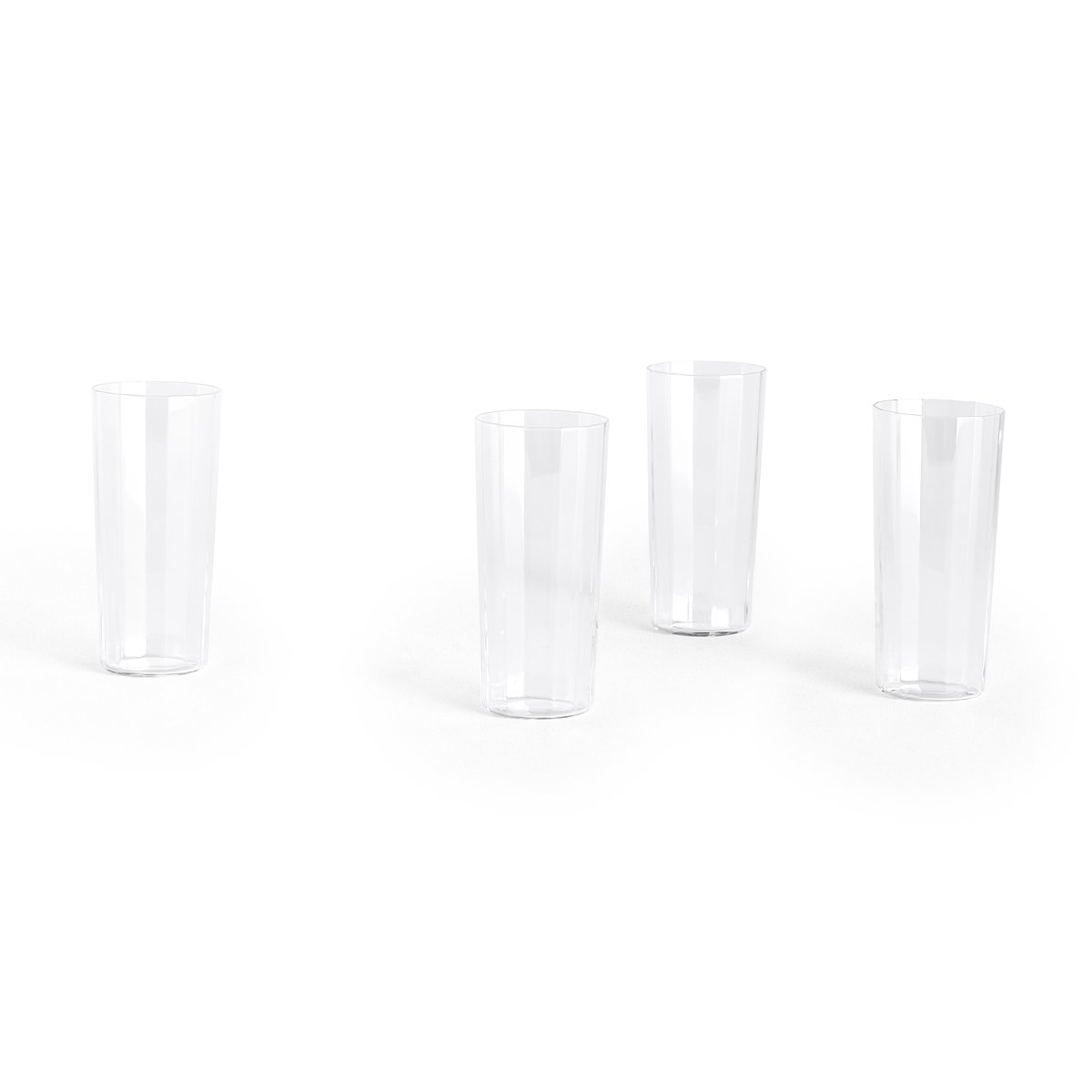 HAY Angle drikkeglass 4-pakning Tall 13 cm