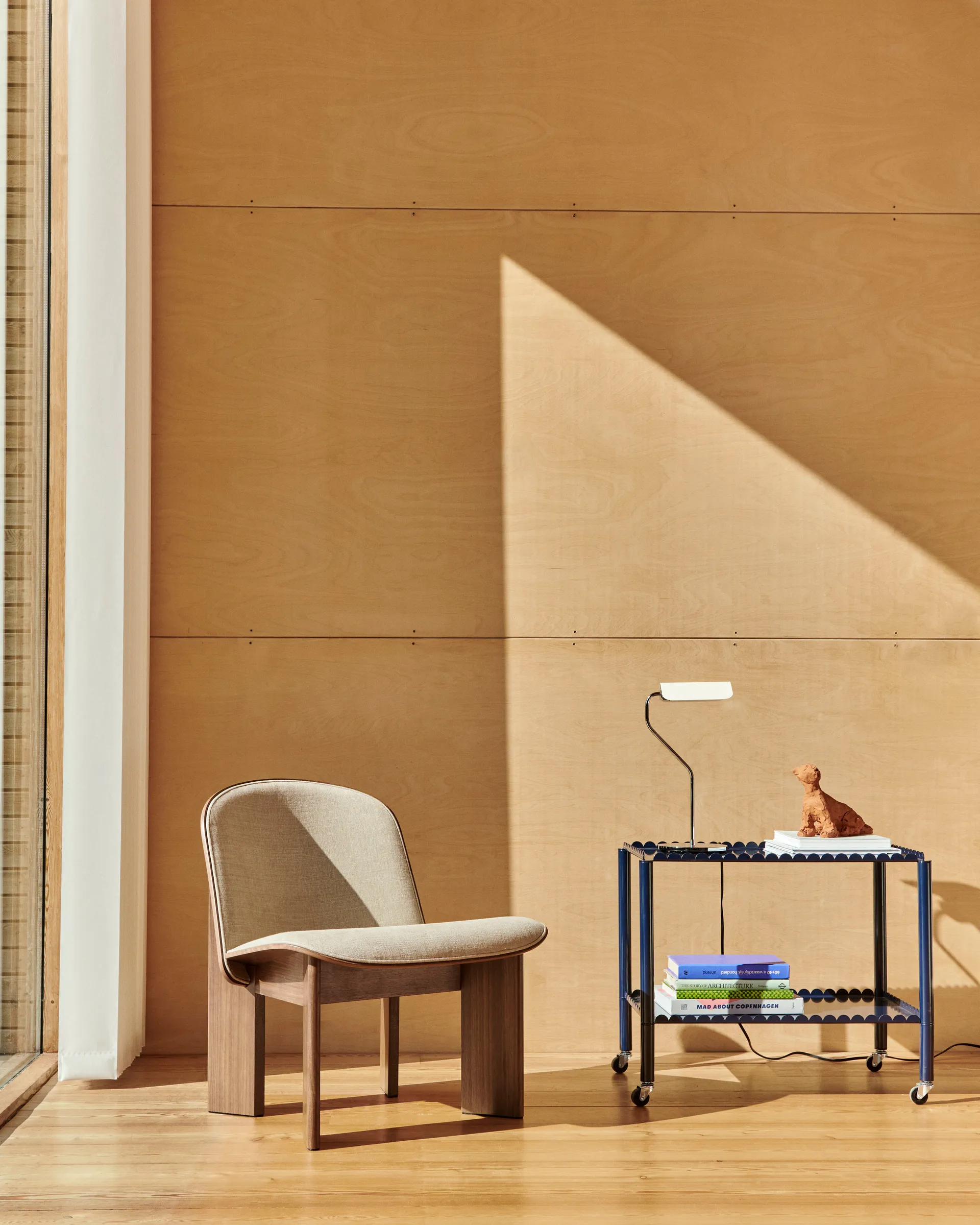 Apex bordlampe, Oyster white HAY