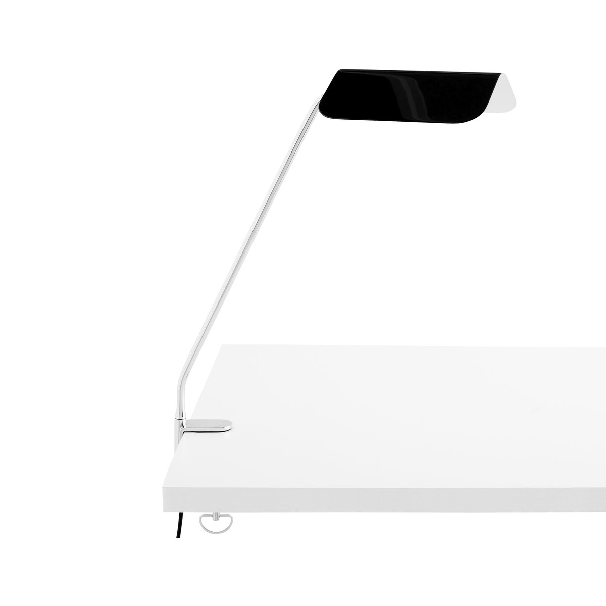 Bilde av HAY Apex Clip skrivebordlampe Iron black