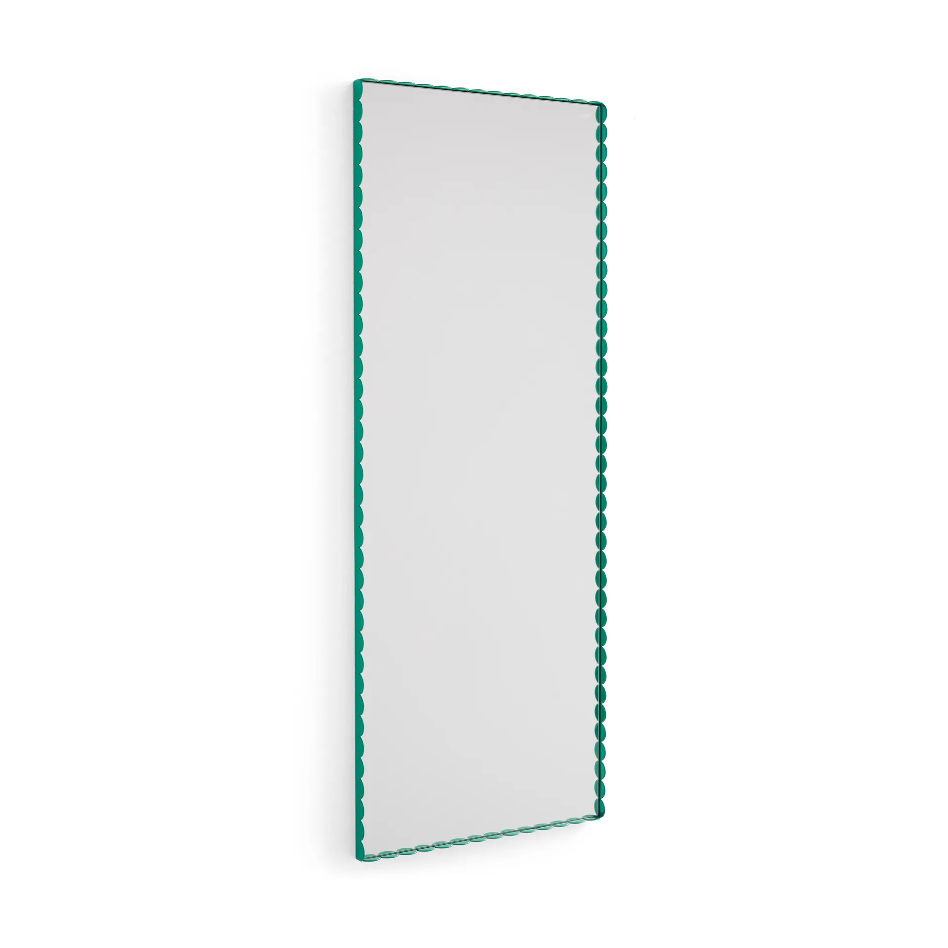 Arcs Mirror Rectangle M speil 50 x 133,5 cm, Green HAY