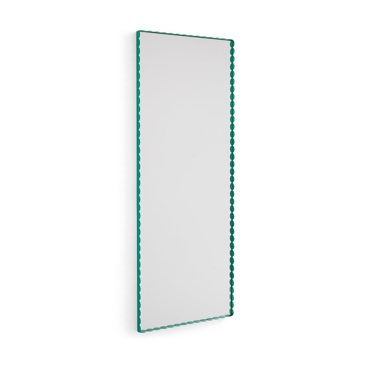 HAY Arcs Mirror Rectangle M speil 50 x 133,5 cm Green