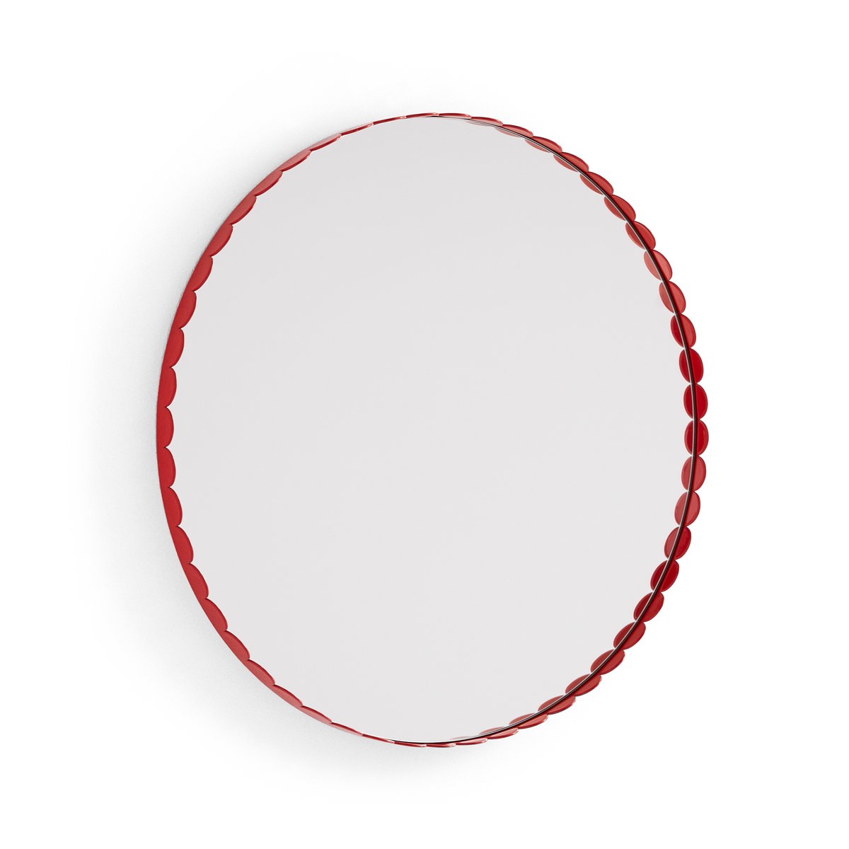Bilde av HAY Arcs Mirror speil Ø60 cm Red