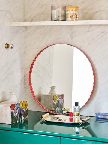 Arcs Mirror speil Ø60 cm - Red - HAY