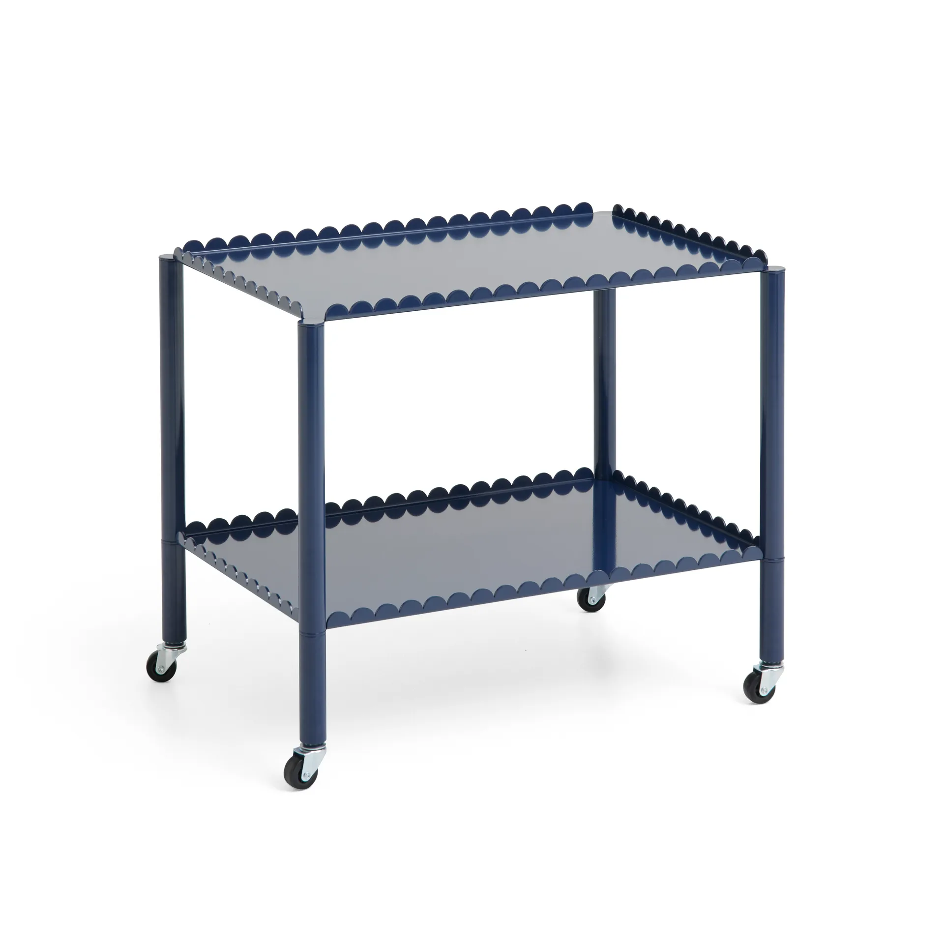 Arcs Trolley Low serveringsvogn, Steel blue HAY