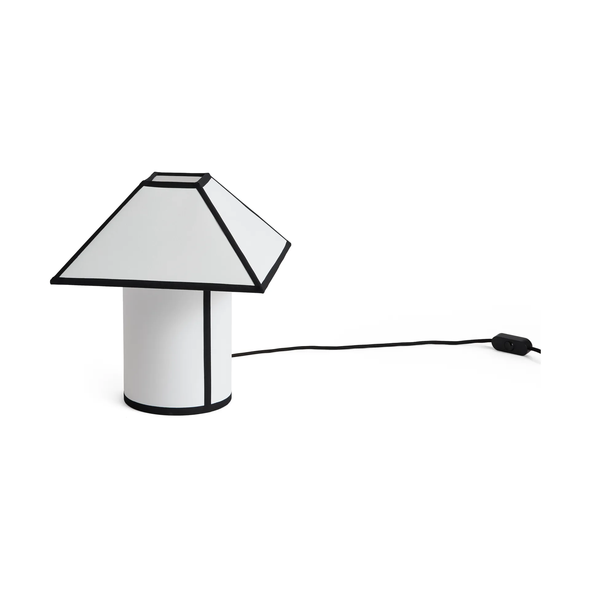 Ava pyramid bordlampe 29 cm, White HAY