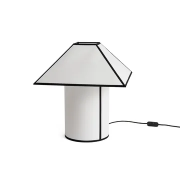 Ava pyramid bordlampe 45 cm - White - HAY