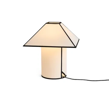 Ava pyramid bordlampe 45 cm - White - HAY