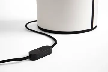 Ava pyramid bordlampe 45 cm - White - HAY