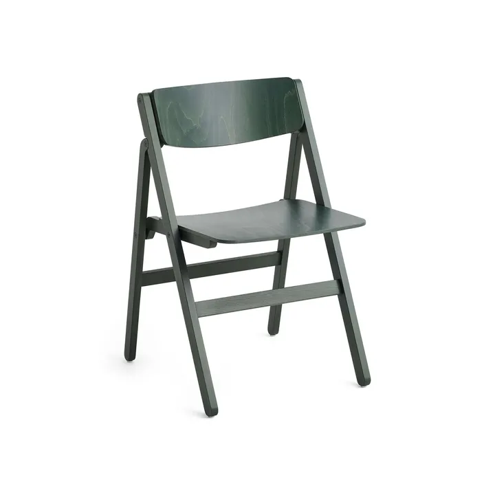 Backflip Chair stol→Backflip Chair stol - Cedar green lakkert bøk - HAY