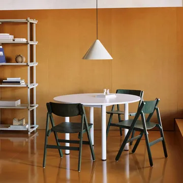 Backflip Chair stol→Backflip Chair stol - Cedar green lakkert bøk - HAY