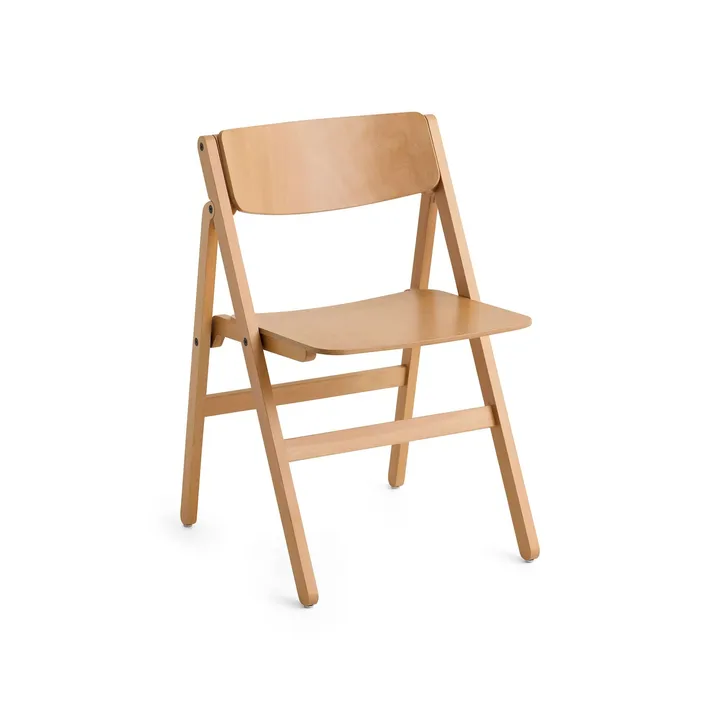 Backflip Chair stol→Backflip Chair stol - Golden lakkert bøk - HAY