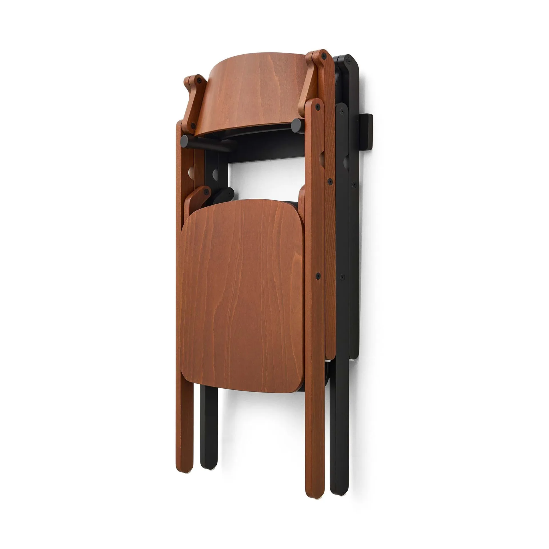 Backflip Chair veggfeste til stol, Anthracite lakkert bøk HAY