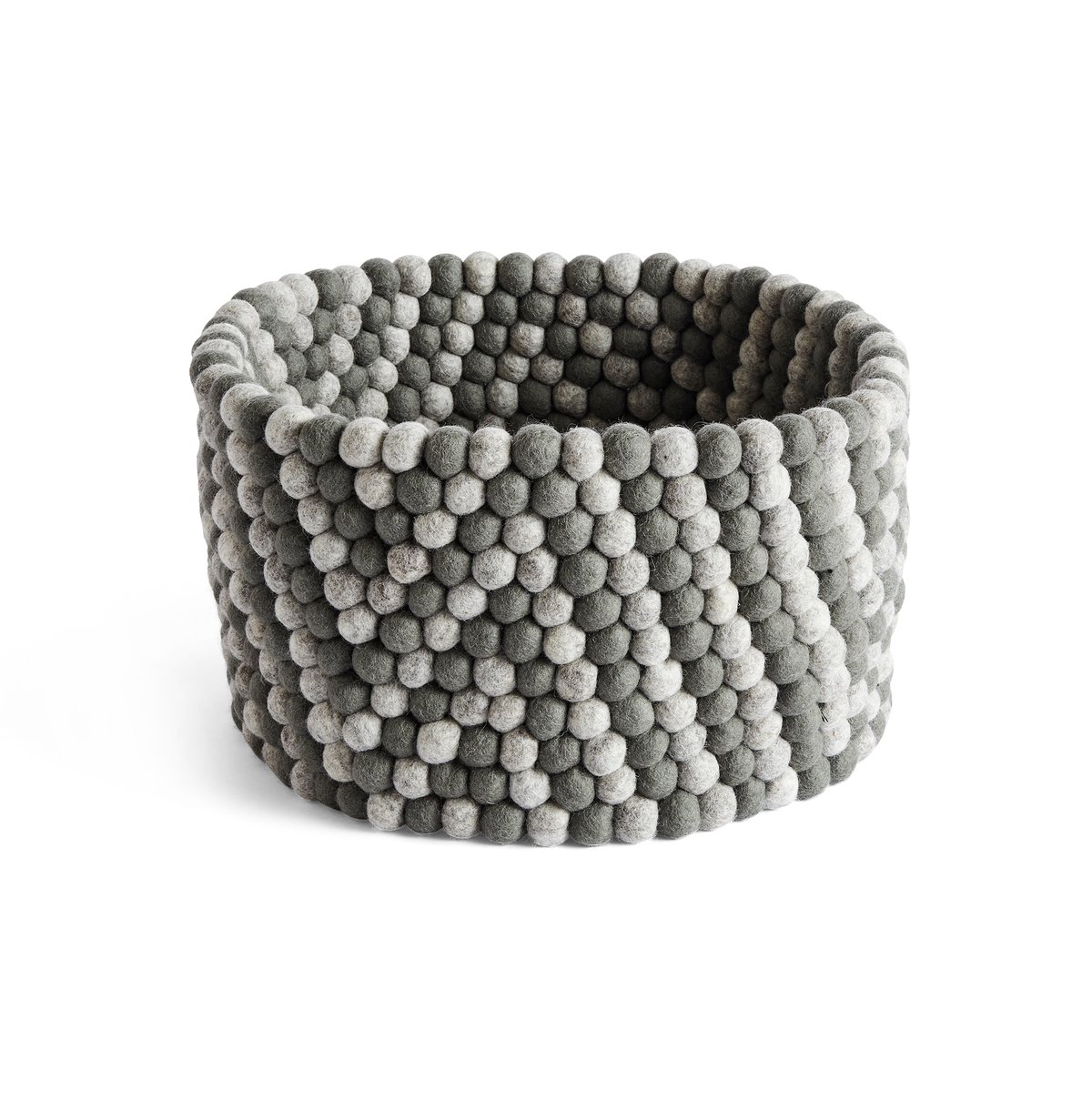 HAY Bead kurv Grey | Skandinavisk Design | Oppbevaringskurver | Grå