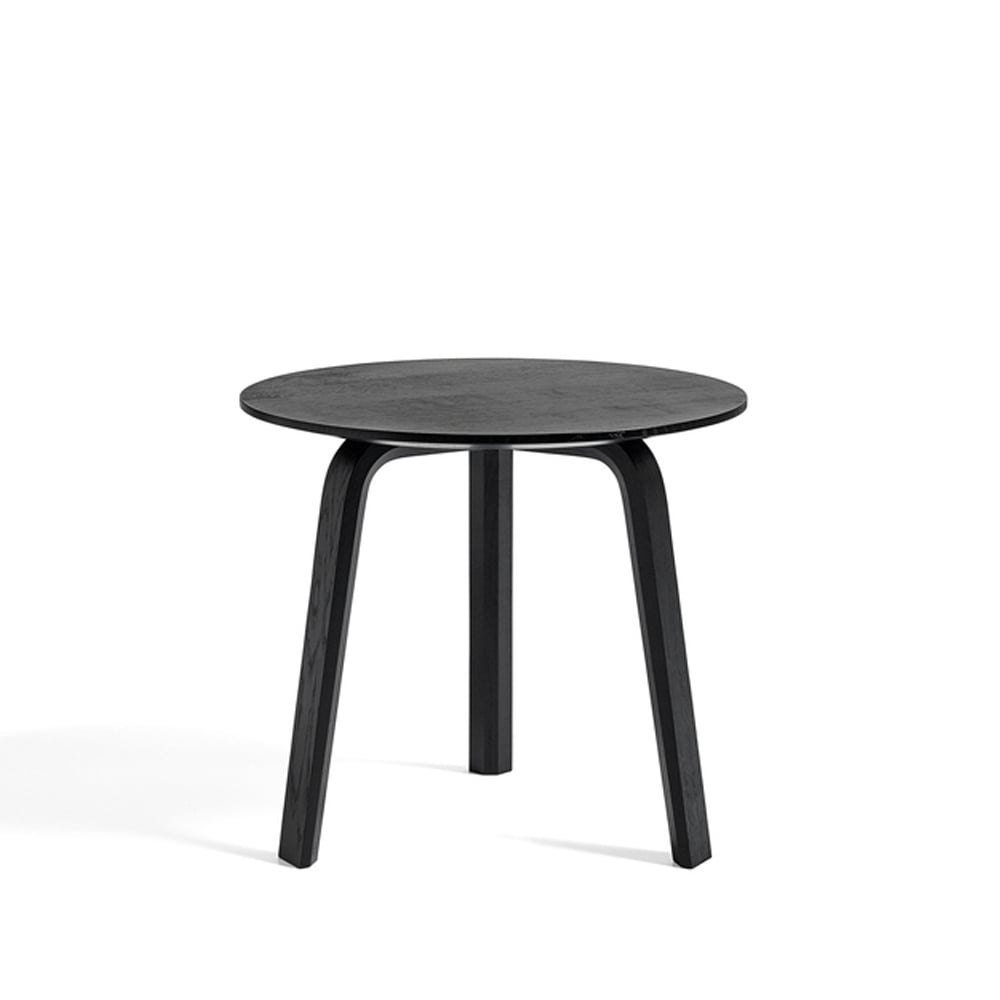 Bilde av HAY Bella sofabord Black oak Ø45x39 cm