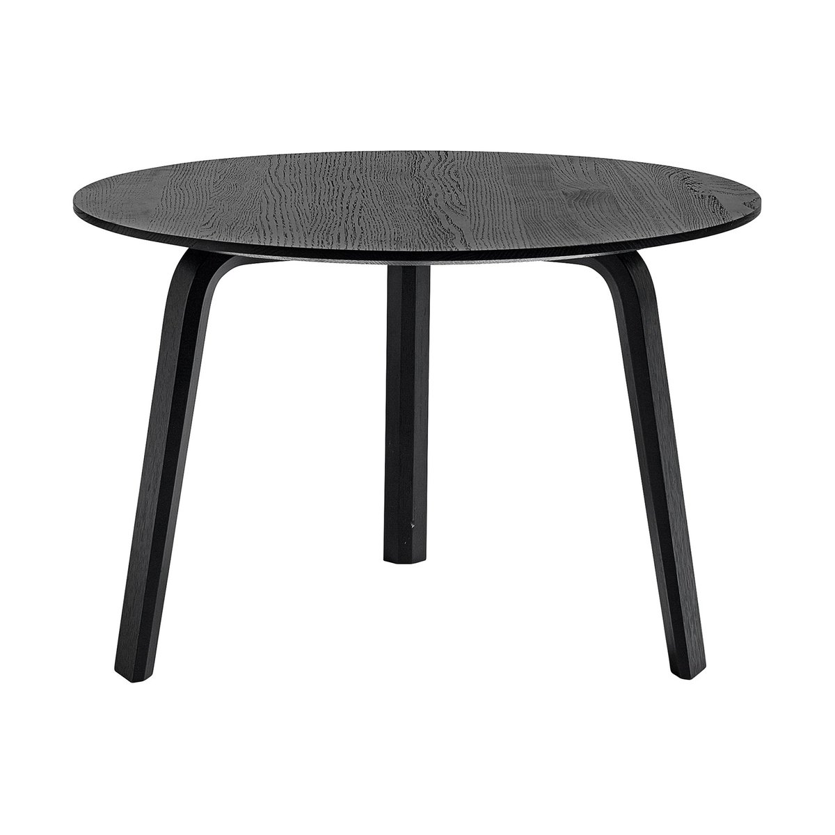 Bilde av HAY Bella sofabord Black oak Ø60x39 cm
