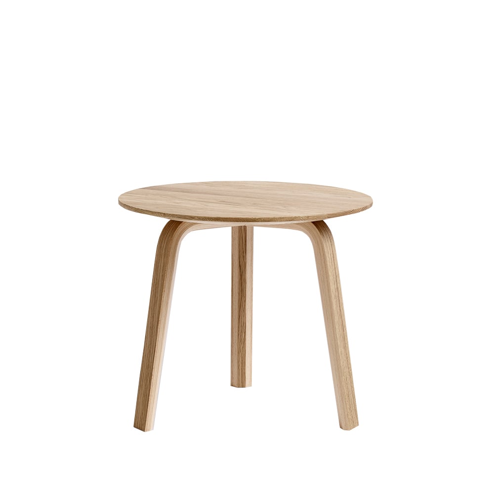 Bilde av HAY Bella sofabord Lacquered oak Ø45x39 cm