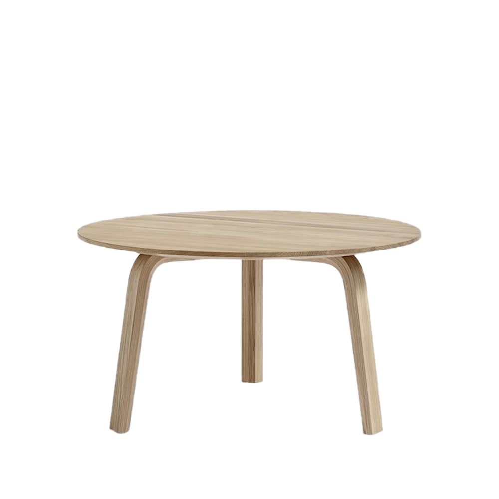 Bilde av HAY Bella sofabord Lacquered oak Ø60x32 cm