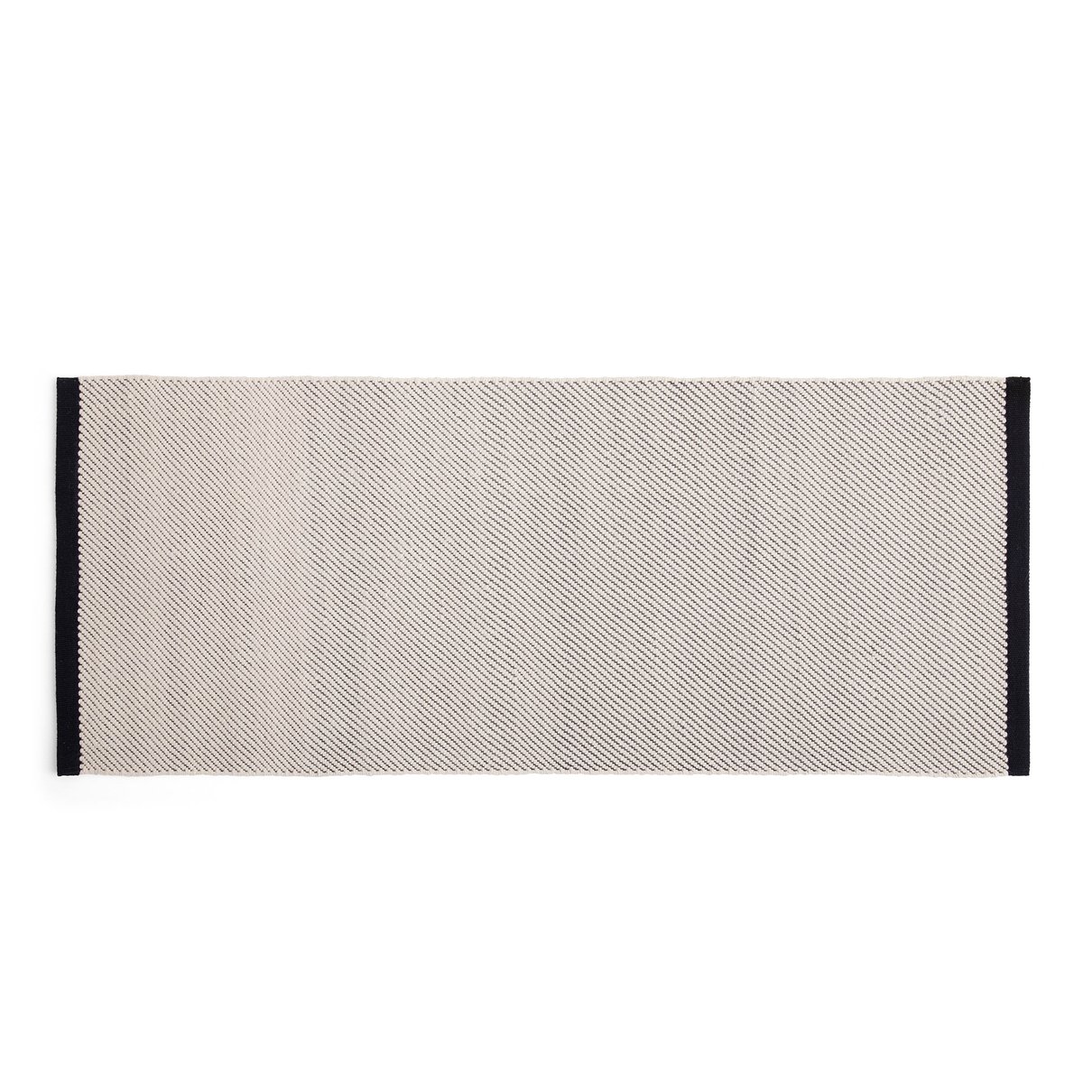Bilde av HAY Bias teppe 80x200 cm Black tint