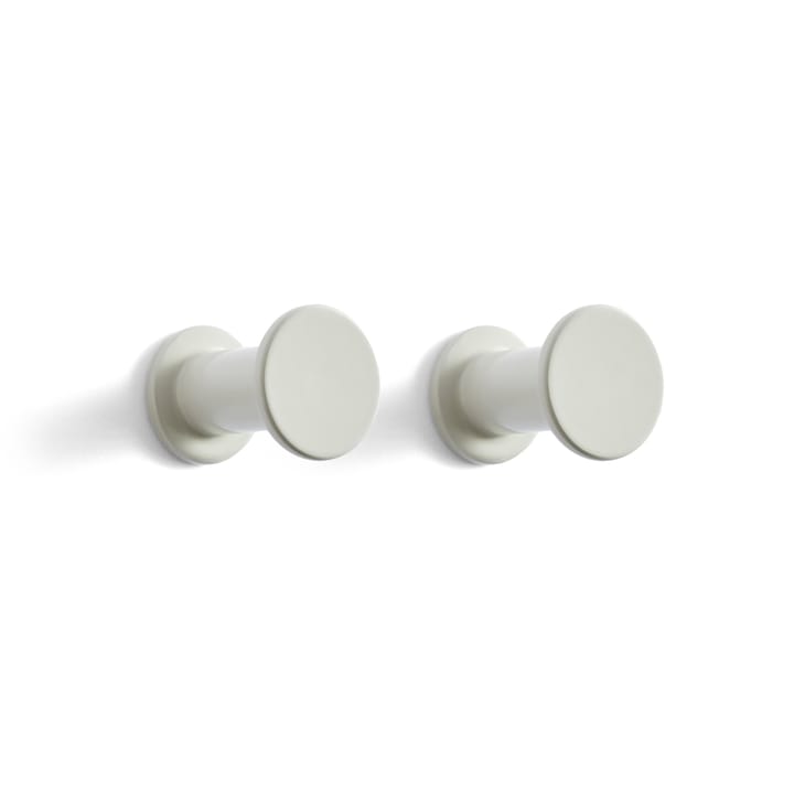 Bolt krok 2-pakning Ø 2,8 cm - Light grey - HAY
