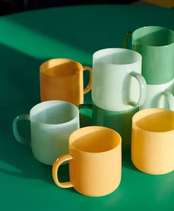 Borosilikat kopp 30 cl 2-pakning - Jade green - HAY