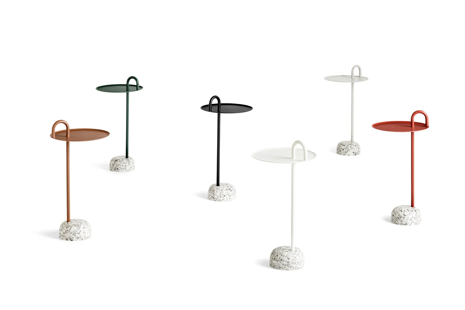 Bowler sidebord, Pale brown-granite HAY