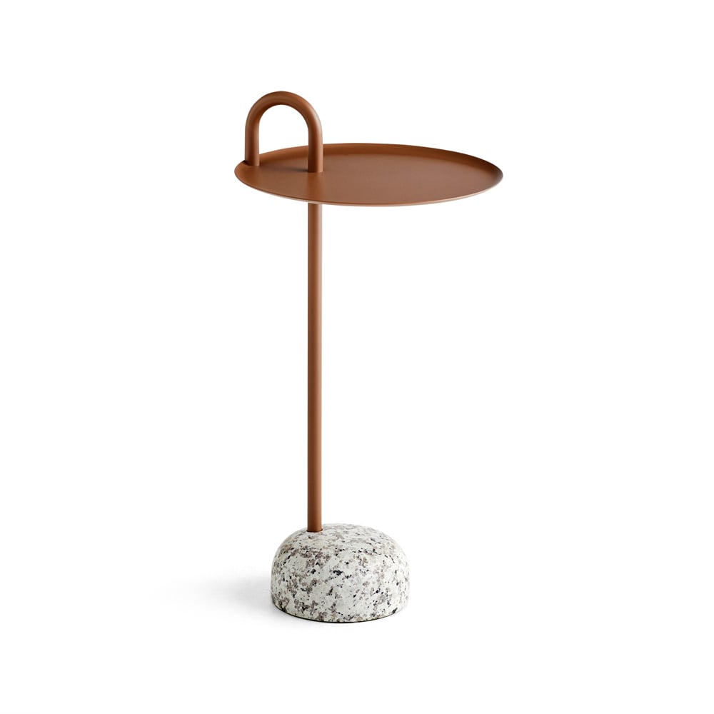 Bilde av HAY Bowler sidebord Pale brown-granite