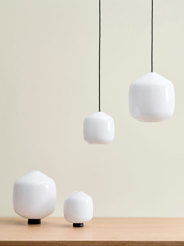 Buoy pendel Ø20 cm, Opal glass-beton grey HAY