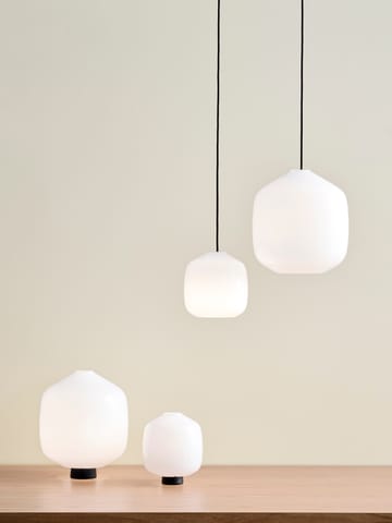 Buoy pendel Ø20 cm - Opal glass-beton grey - HAY
