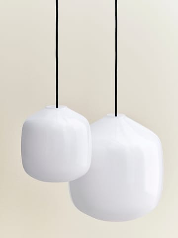 Buoy pendel Ø20 cm - Opal glass-beton grey - HAY