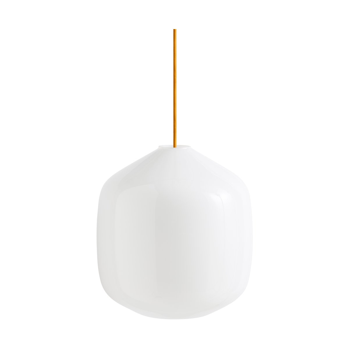Bilde av HAY Buoy pendel Ø30 cm Opal glass-amber yellow