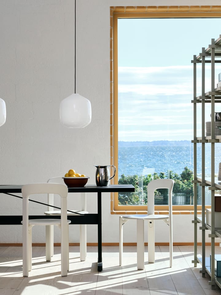 Buoy pendel Ø30 cm, Opal glass-beton grey HAY
