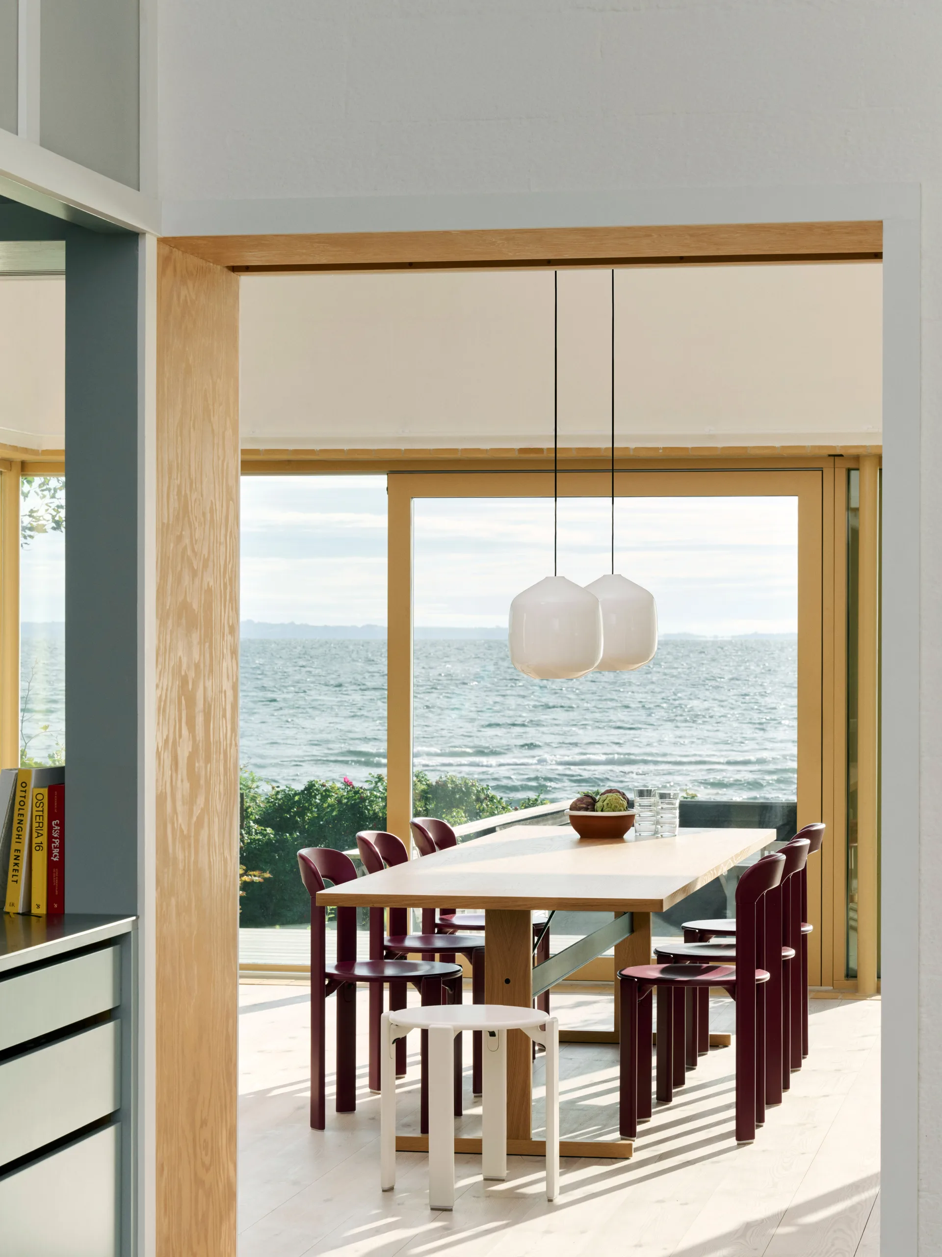 Buoy pendel Ø30 cm, Opal glass-garden green HAY