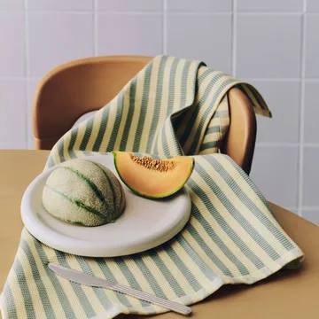 Canteen kjøkkenhåndkle 52×80 cm - Green-yellow - HAY