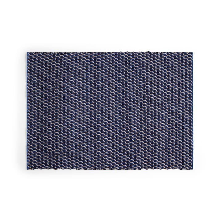 Channel matte - Blå-hvit 170 x 240 cm - HAY