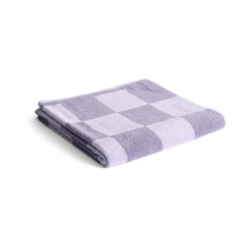 Check badehåndkle 70 x 136 cm - Lavender - HAY