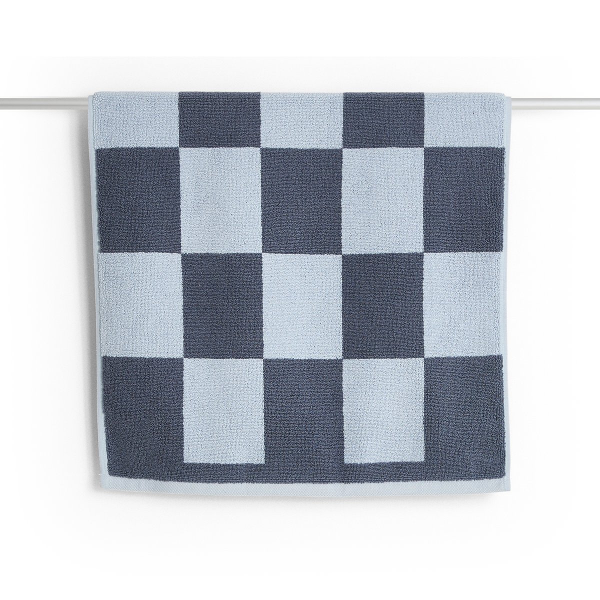 Bilde av HAY Check baderomsmatte 50 x 90 cm Steel blue
