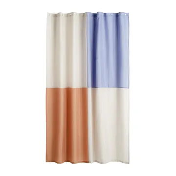 Check dusjforheng 180 x 200 cm - Blue - HAY