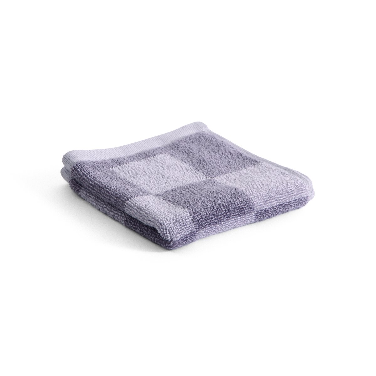 HAY Check håndkle 30 x 30 cm Lavender | Skandinavisk Design | Håndklær | Lilla