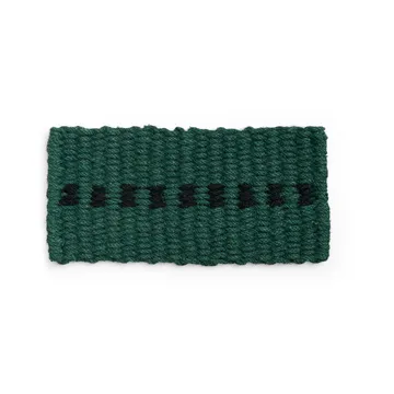 Coco Dot dørmatte - Dark green-black - HAY