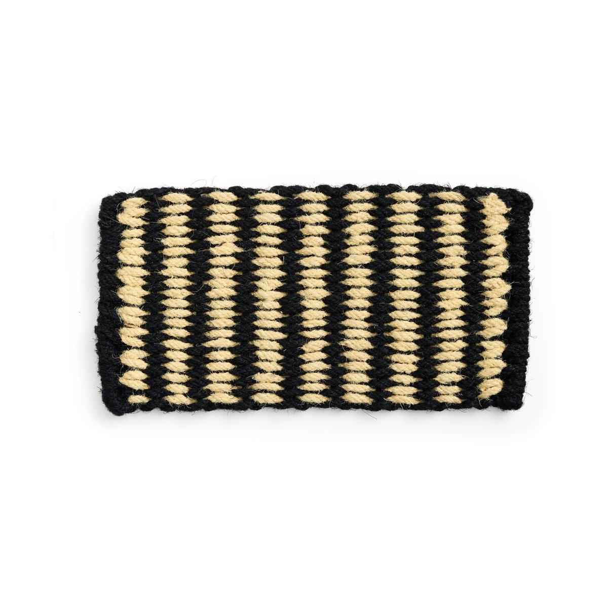 Bilde av HAY Coco Stripe Wide dørmatte Black-white