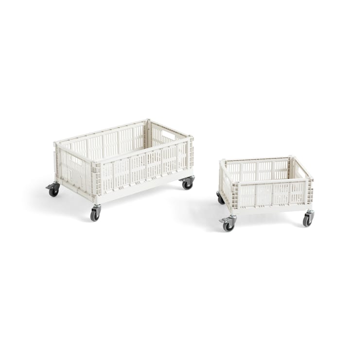 Colour Crate hjul 4-pakning, Stor HAY