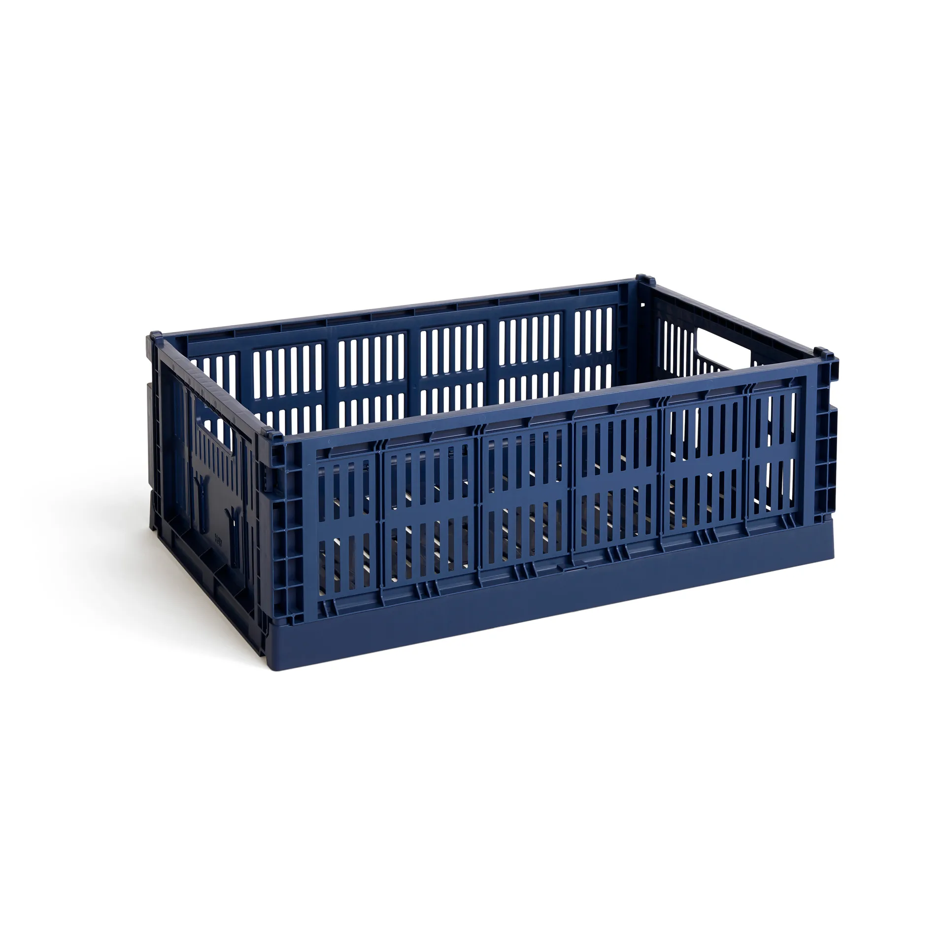 Colour Crate L 34,5 x 53 cm, Dark blue HAY